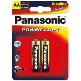 PILHA ALCALINA PALITO AAA C/2 PANASONIC