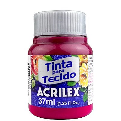 TINTA P/ TECIDO ACRILEX REF. 804 FUCHSIA