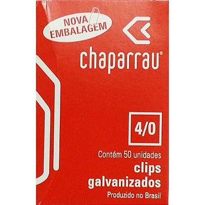 CLIPS CHAPARRAU 4/0 50 UNIDADES