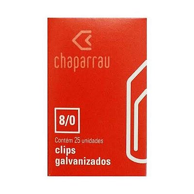 CLIPS CHAPARRAU 8/0 C/ 25 UNIDADES