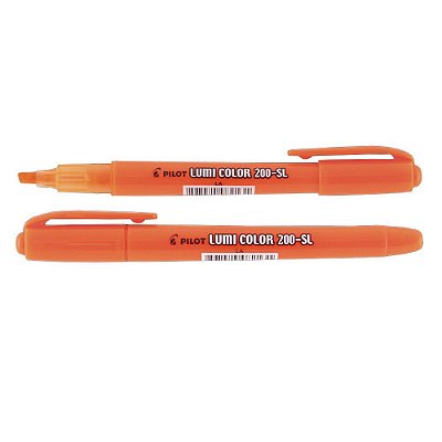 MARCA TEXTO PILOT LUMICOLOR SL 200 LARANJA