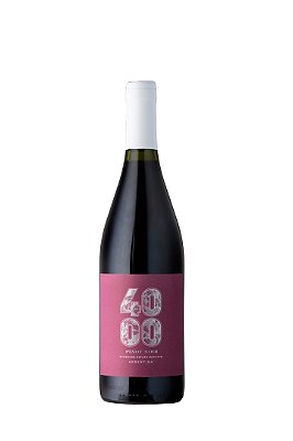 VINHO TINTO ARGENTINO PINOT NOIR 4000 2020 750ML