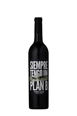 VINHO TINTO SIEMPRE TENGO UN PLAN B RESERVA BLEND 750ML
