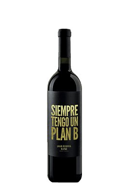 VINHO TINTO SIEMPRE TENGO UN PLAN B GRAN RESERVA BLEND