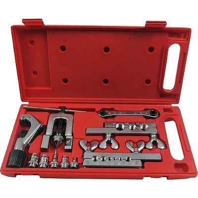 Kit Flangeador C/ Alargador Chave Catraca Corta Tubos CT-278