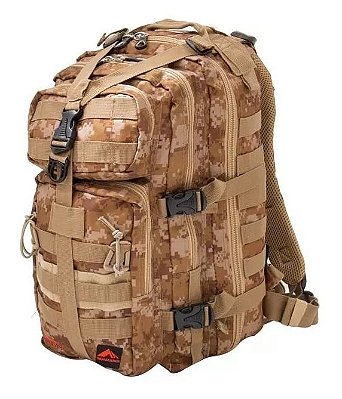 Mochila Army 26l Trilhas E Rumos Camuflada Camping Tatica
