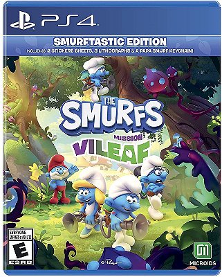 The Smurfs: Mission Vileaf Smurftastic Edition PS4 (US)