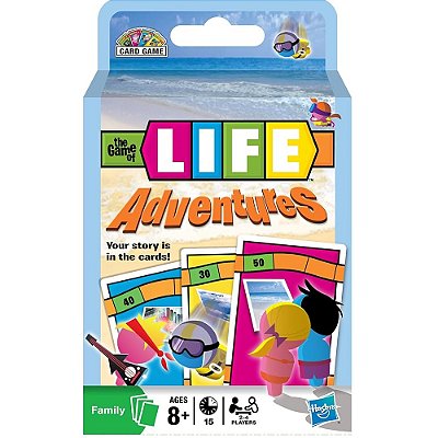 Jogo de Cartas The Game of Life Adventures Hasbro