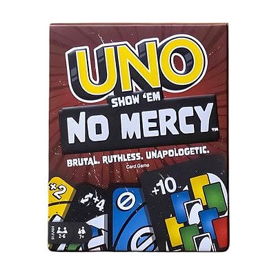 Jogo de Cartas Uno No Mercy