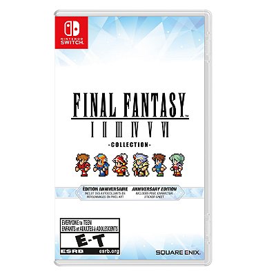 Final Fantasy I - VI Pixel Remaster 35th Anniversary Edition Nintendo Switch