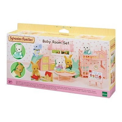 Conjunto Quarto de Bebê Clássico Sylvanian Families