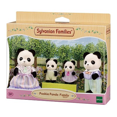 Família dos Pandas Graciosos Sylvanian Families