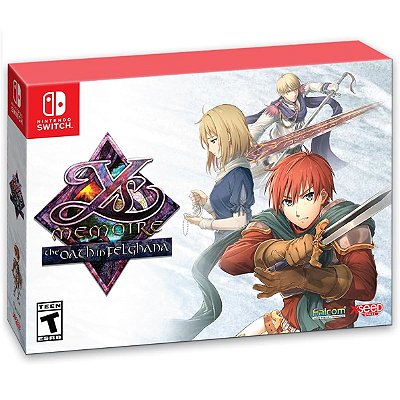 Ys Memoire The Oath in Felghana Refined Edition Nintendo Switch (US)