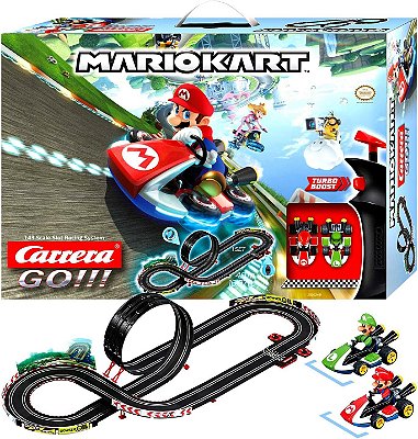 Pista Elétrica Carrera Go Mario Kart 4,9 Metros 1/43