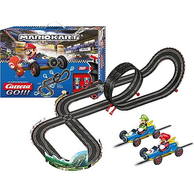 Pista Elétrica Carrera Go Mario Kart Mach 8 5,3 Metros 1/43