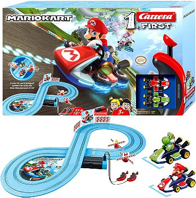 Pista Elétrica Carrera First Mario Kart First 2,4 Metros 1/50