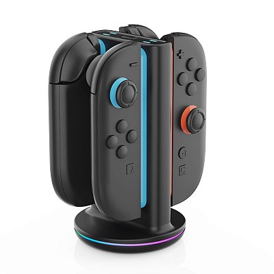 Dock de Carregamento Joy-Con Nintendo Switch 2 Com RGB Preto