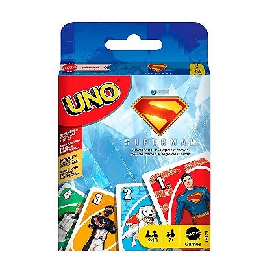 Jogo de Cartas Uno Superman