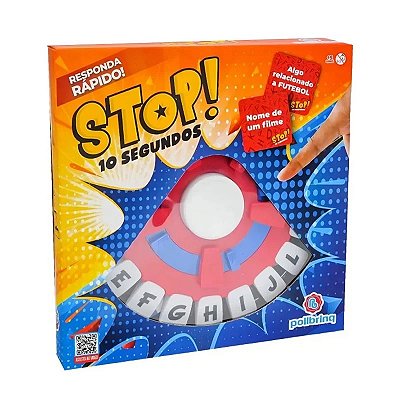 Jogo Stop 10 Segundos Polibrinq