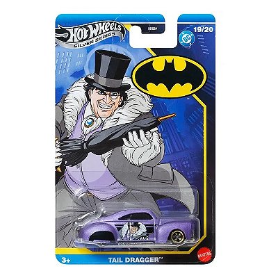 Carrinho Hot Wheels Silver Series DC Tail Dragger Penguim