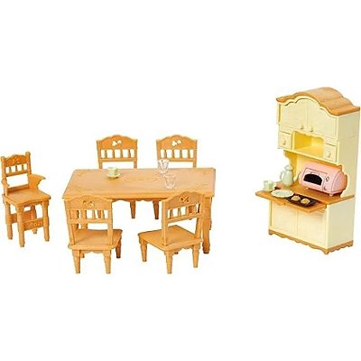 Conjunto Sala de Jantar Clássica Sylvanian Families