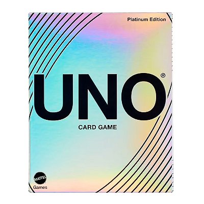 Jogo de Cartas Uno Platinum Edition