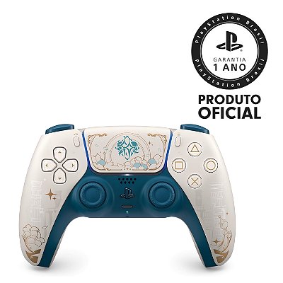 Controle Sem Fio Dualsense PS5 Edição Limitada Genshin Impact