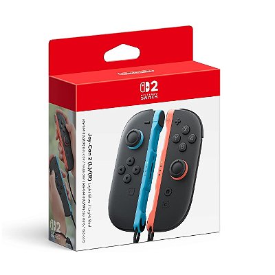 Controle Joy-Con 2 Nintendo Switch 2 Azul e Vermelho