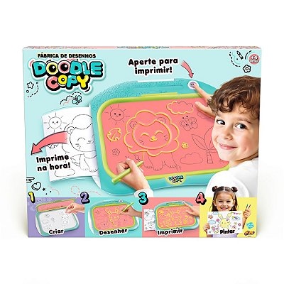 Fábrica de Desenhos Doodle Copy Fun
