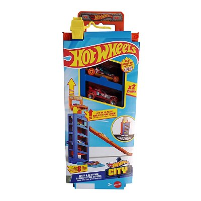 Pista Hot Wheels City Garagem Portátil Mattel