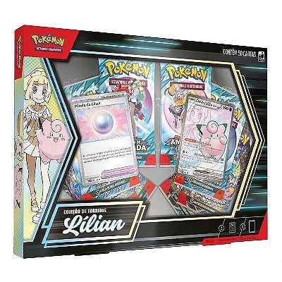 Cartas Pokémon Coleção de Torneios Lilian Copag