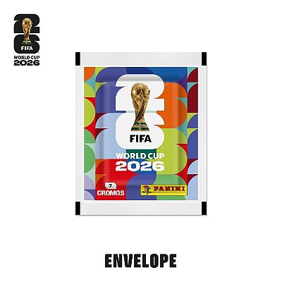 Pacote de Figurinhas Copa do Mundo 2026 Envelope Panini