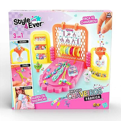 Fábrica Faça Seus Chaveiros 3 em 1 Fun
