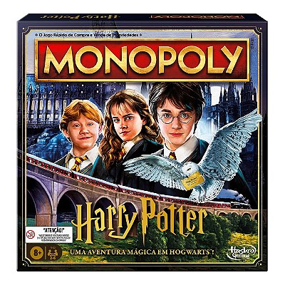 Jogo de Tabuleiro Monopoly Harry Potter Hasbro