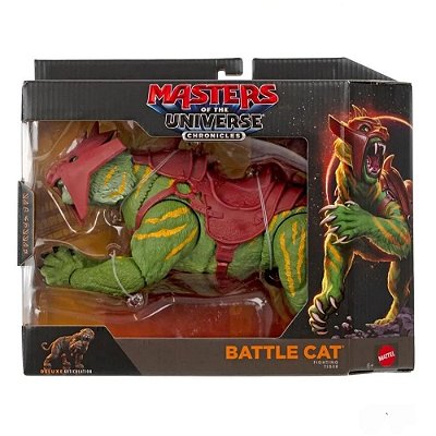 Figura de Ação Masters of the Universe Chronicles MOTU Gato Guerreiro Mattel