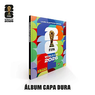 Álbum de Figurinhas Copa do Mundo 2026 Capa Dura Panini