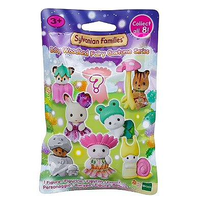 Bebê Surpresa Com Fantasias de Fadas do Bosque Sylvanian Families