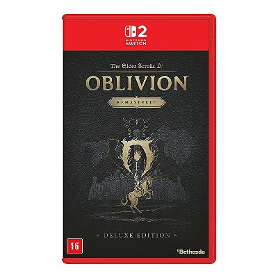 The Elder Scrolls IV Oblivion Remastered Edição Deluxe Nintendo Switch 2