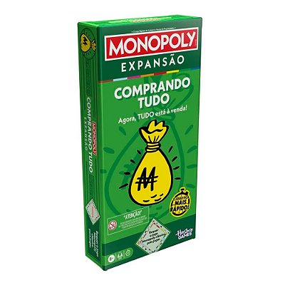 Jogo Monopoly Expansão Comprando Tudo Hasbro
