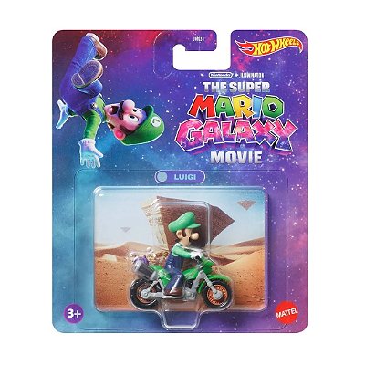 Moto Hot Wheels Super Mario Galaxy Movie Mattel