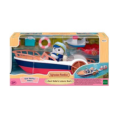 Barco de Passeio da Foca Marinheiro Sylvanian Families