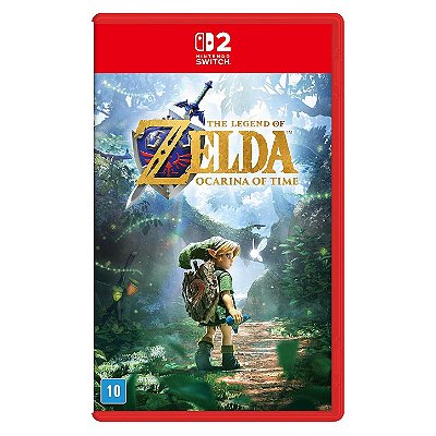 The Legend of Zelda Ocarina of Time Nintendo Switch 2 (Capa Normal)