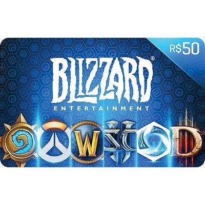 Cartão Presente Blizzard Entertainment