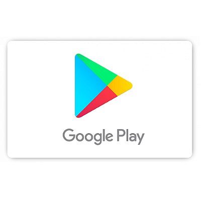 Cartão Presente Google Play