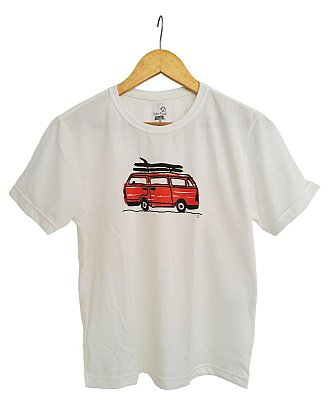 Camiseta Kids em Malha PET Reciclada - Kombi