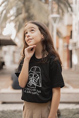 Camiseta Kids em Malha PET Reciclada - Darth Vader