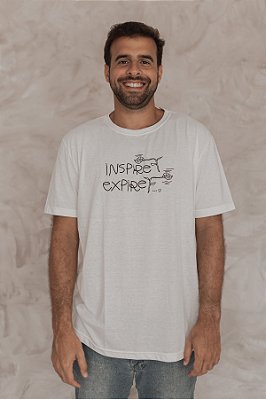 Camiseta T-Shirt em Malha PET Reciclada - Inspire