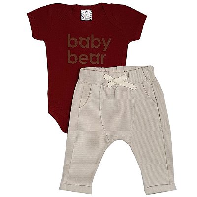 Conjunto Bebê Baby Bear