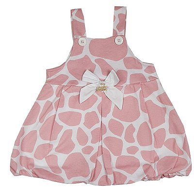 Vestido Infantil Balone Rosa
