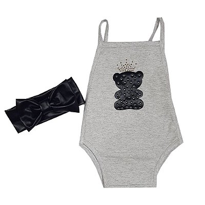 Jardineira Banho de Sol Com Turbante